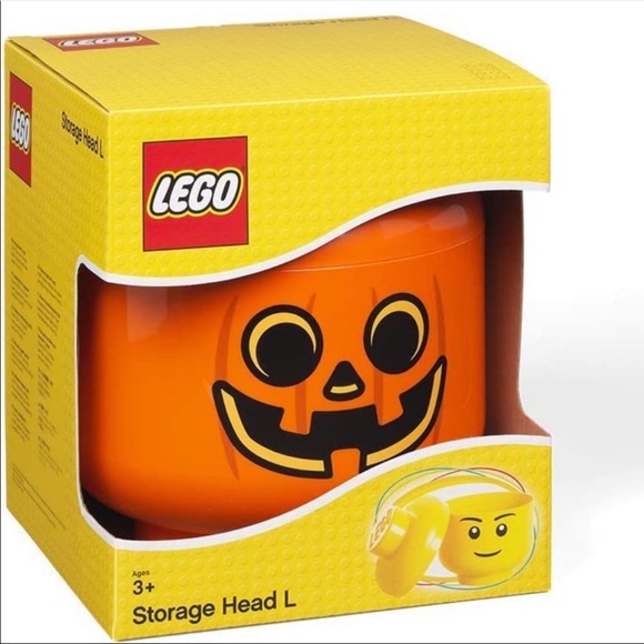 Lego Toys Lego Jack Olantern Storage Head Large Poshmark